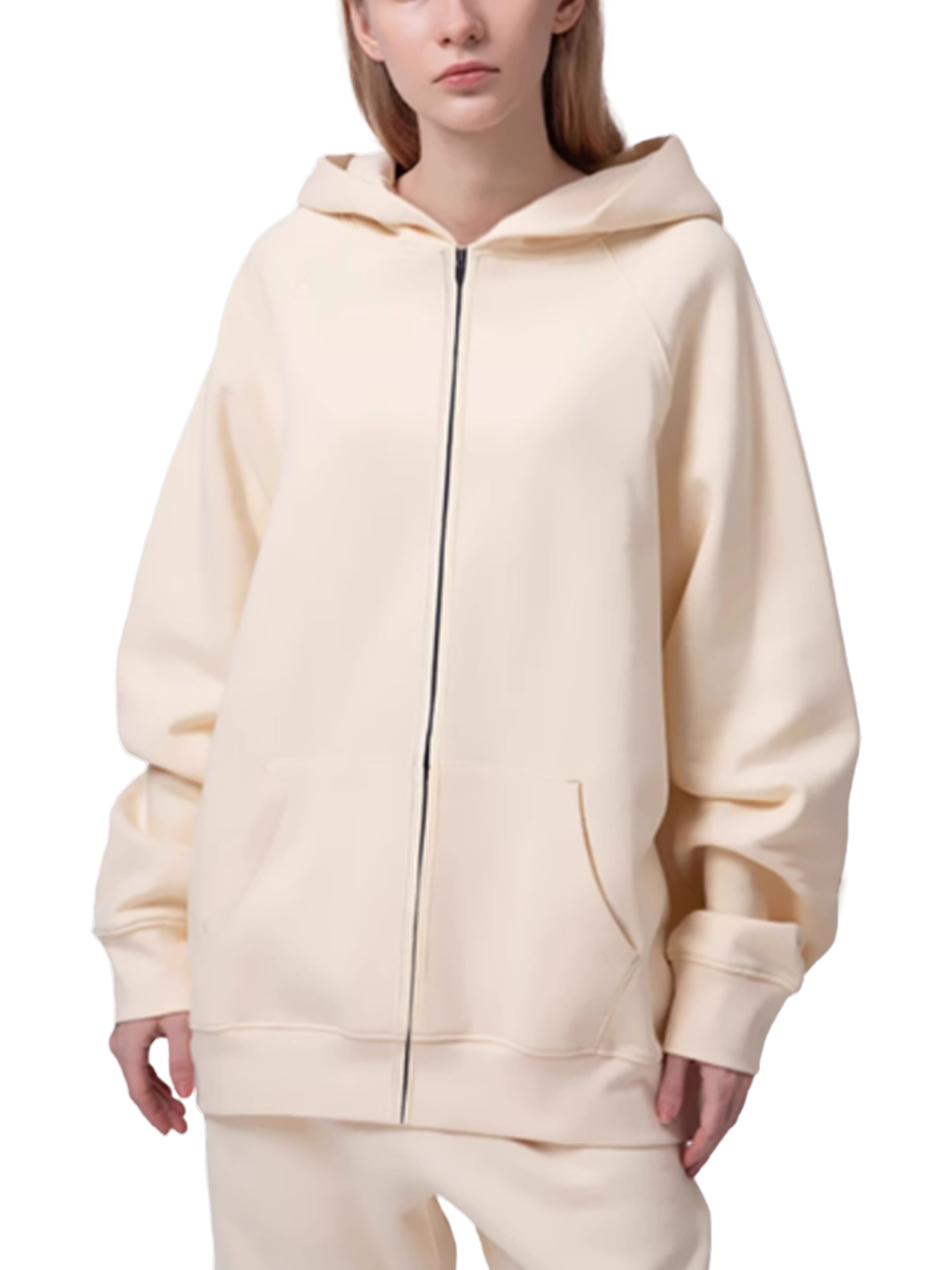 VELZE Zip-up Fleece Hoodie